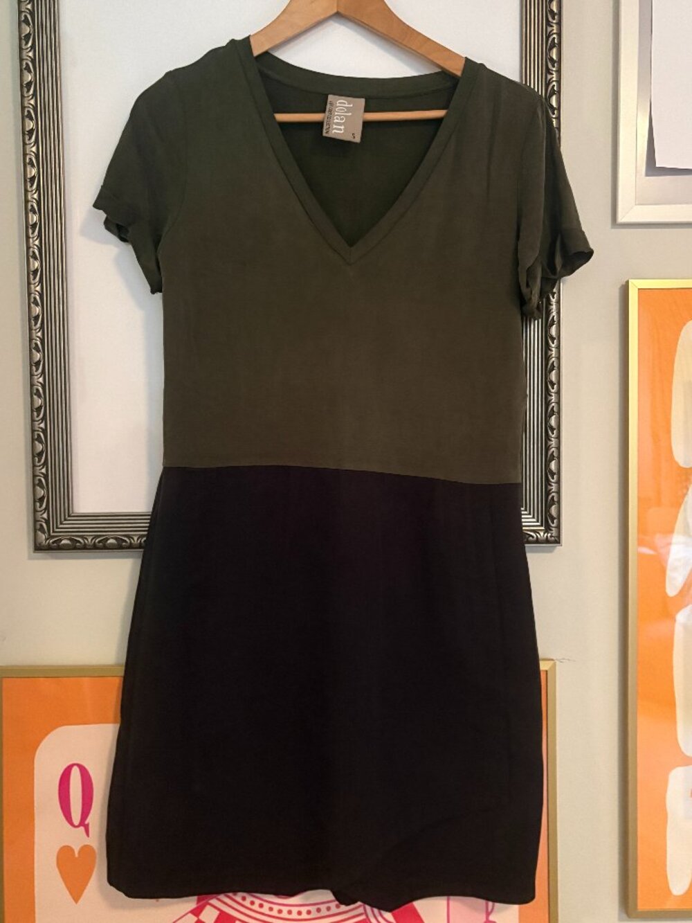 Dolan Left Coast Collection Colorblock Dress